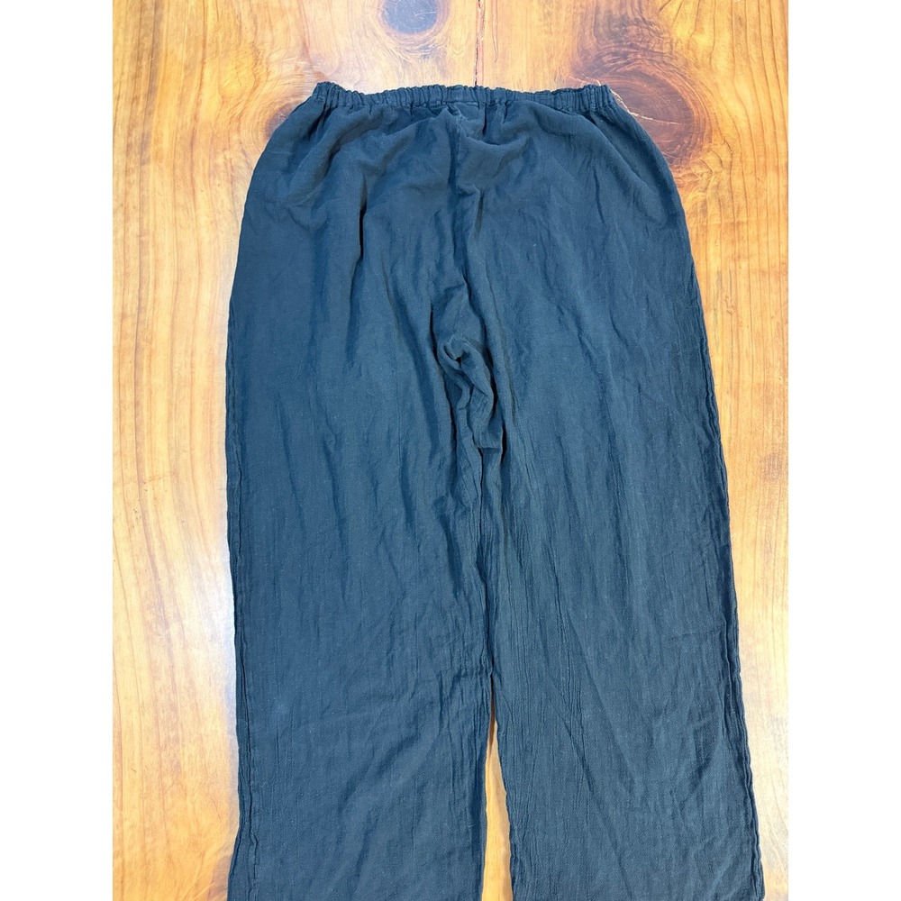 Oh My Gauze Women's Pants 3 XXL Knit Lagenlook Cotton Wide leg Pull on Boho RR18 - Picture 6 of 6
